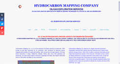 Desktop Screenshot of hydrocarbonmapping.com